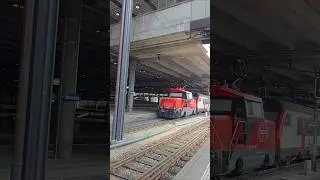 Zugbetrieb in Bahnhof Basel SBB Schweiz🇨🇭#sbb #cff #ffs #trainspotting #zug #z&uuml;ge #shorts #yt