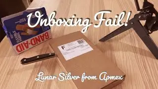 Unboxing Fail - Lunar Silver From Apmex