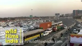 India's largest toll plaza - Delhi Gurgaon NH8 expressway
