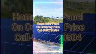 Home Solar panel on discount #renewableenergy #solar #song #motivation
