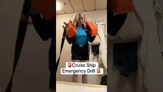Cruise Ship Emergency Drill #cruise #cruiseship #cruiseshipcrew #cruising #cruiselife #cruiseshipjob