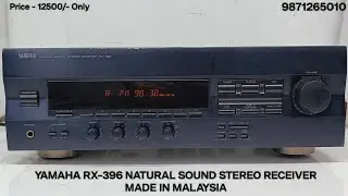 YAMAHA RX-396 NATURAL SOUND STEREO RECEIVER Price - 12500/- Only Contact No - 9871265010