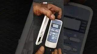 HITACHI AC Remote Repairing (Halder electronics) #video #remonte #ac #hitachi #viral #viralvideo #