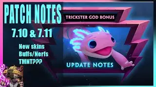 Smite: Patch Notes 7.10 & 7.11