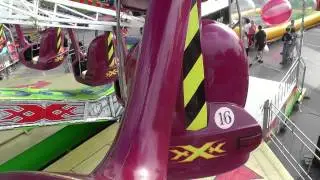 Hořická pouť 2014 - ATRAKCE CENTRIFUGA ZA JÍZDY / ATTRACTION CENTRIFUGES ON-RIDE