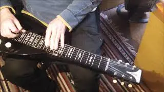 Lap Steel Guitar - Chord Study No 1. C6/A7 tuning