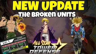 Roblox All Star Tower Defense - NEW UNITS Showcase
