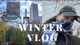 WINTER VLOG | Christmas sightseeing, shopping and studying!!