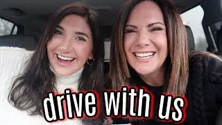 DRIVE WITH US! q+a and car vlog with my mom