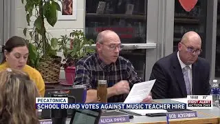Pecatonica school board votes against approving elementary music teacher after public comment