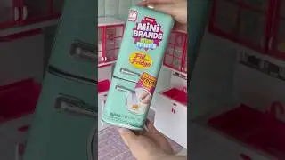 Вау новинка😍💥 Миниатюрный холодильник! #zuruminibrands #zurutoys #zuru #unboxing