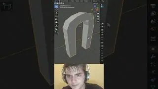 Noob vs Pro artist: connecting two edges #blendertutorial #blendercommunity #blender3d #3dmodelling