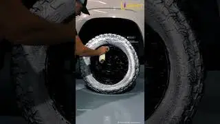 Gloss Up your Tries w&rsquo; Meguiars Ultimate Insane Shine Foam | High Gloss Tyre Shine #foam