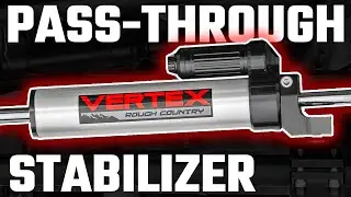 Jeep Wrangler JK Pass Through Steering Stabilizer