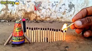 Anar Bomb 😱 Amazing Cracker experiment 😜| Diwali cracker testing 2024 #crackers