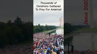 Hallelujah! Thousands Gathered To Pray For America #gospelmusic #christianworship #christianrevival