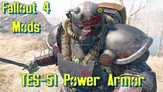 Fallout 4 Mods - TES 51 Power Armor  Skyrim Inspired