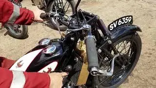 1930 Scott Flying Squirrel 600cc at Andy Tiernans #08168SCT