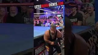 2 Tall Uses a Fan&rsquo;s Cane | Shocking Wrestling Moment
