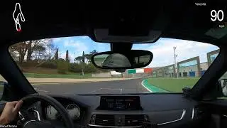 BMW M2 onboard Vallelunga 20/02/22