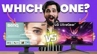 Honest Review: BenQ GW2490 vs LG UltraGear 24GS65F - Features, Performance, Value