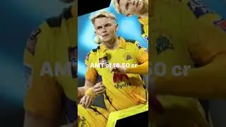 #shorts #iplauction #samcurran breakes all record of ipl auction sold to punjab with 18.50cr.