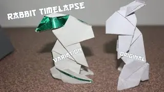 Origami Rabbit (Choo Di Shen) [Time-Lapse]