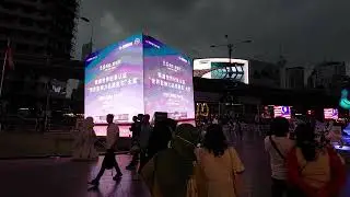 Kuala Lumpur Lot 10 The Cube LED Billboard Advertising Bukit Bintang Street Digital Screen Ads