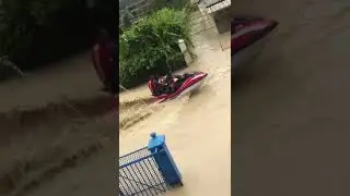 Port Maria in St. Mary, Jamaica 🇯🇲  flooded by heavy rains.
