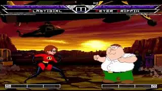 KOF MUGEN Elastigirl Vs Peter Griffin 71113 By Evilslayerx5