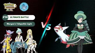 Arc Steven, Anni Lillie and SS Lear vs Morgan's Telepathic Light | Ultimate Battle | Pokemon Masters