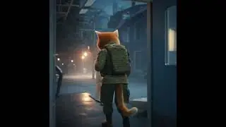 Cat Father Fighting For His Family | AI Short Video