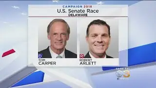 Joe Biden Casts Ballot In Delaware Senate Election