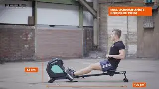 Roeitrainer - Focus Fitness Row 2 - Productinformatie - Betersport