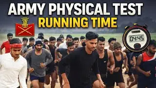 Indian Army Rally Bharthi 2025 | army physical test running time 04:55 | #army #running #1600m 