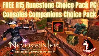 Neverwinter Mod 21 - FREE R15 Runestone Choice Pack AGAIN/PS4 Xbox Companion Choice Pack Northside