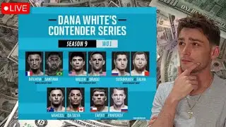 Dana White's Contender Series Live Stream: Season 9 Week 1 (Fight Companion & Watch Party)