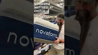 These Novaform mattresses are on sale now at Costco!  #costco #shorts