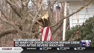 During severe weather season, beware of storm repair scams