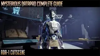 Mysterious Datapad - Full Guide | Ada-1 Cutscene (Destiny 2 Black Armory)