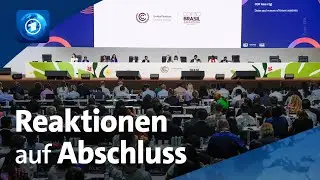 Weltklimakonferenz in Bel&eacute;m beendet: Reaktionen auf Abschlusserkl&auml;rung der COP30