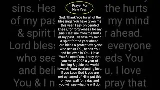 prayer for new year 🤲 Powerful Message ✝️ #jesuslovesyou #prayerforyou #prayer #faith #god