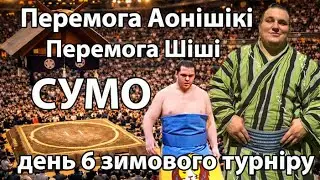 Аонішікі переміг! Шіші також переміг! День 6 зимового турніру СУМО 2026 #сумо #Аонішікі