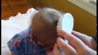 Close Up Reborn Rooted Hair Brushing