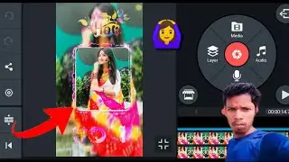 Holi ka new video Editing kinemaster holi video short video tiktok video editing kinemaster template