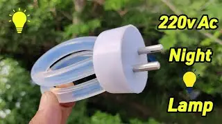 How To Make Night Lamp | Amazing 220v Ac Night Lamp |