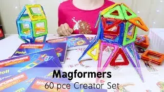 Magformers Creator Set 60 Piece Set Unboxing