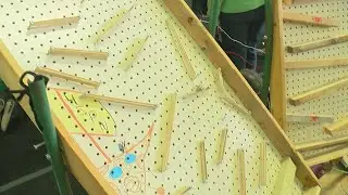 STEM Students Create Rube Goldberg Machines