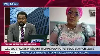 Trump's Foreign Aid  Freeze Will Cause Disruption Of Disease Control System - Victoria Amu