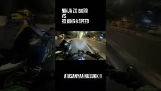 NINJA ZX 150 RR KAGET KE SALIP RX KING 6 SPEED !!!